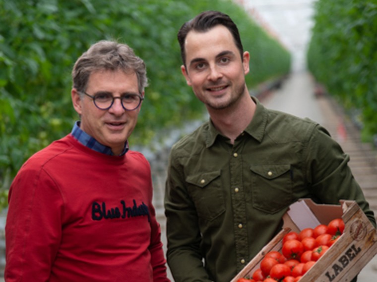 Dick en Sebastiaan Breugem