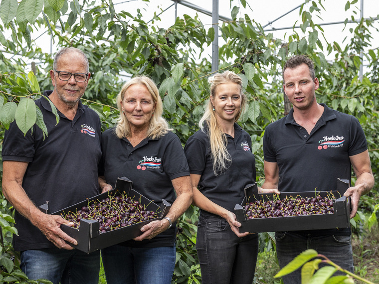 Jan, Joke, Peter en Miranda Hoekstra