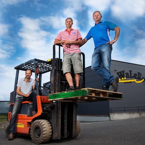 Walter, Leon en Ronald van den Bosch