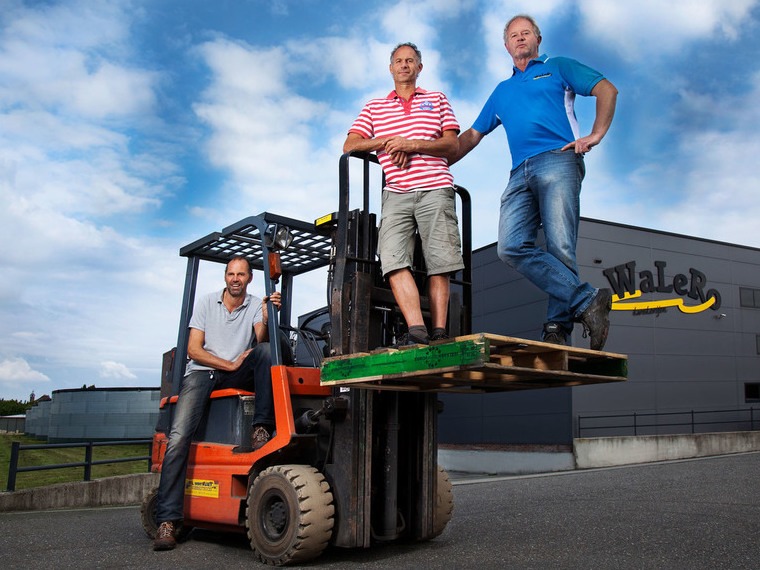Walter, Leon en Ronald van den Bosch