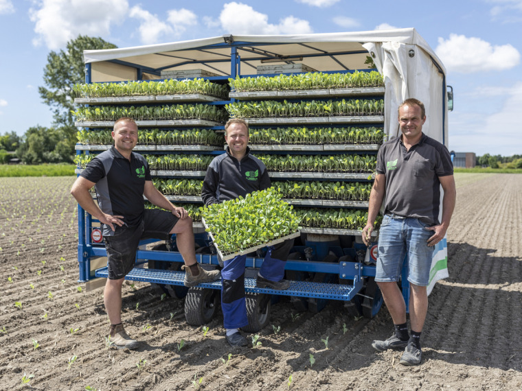 Johan, Ruud en Dirk Bruin