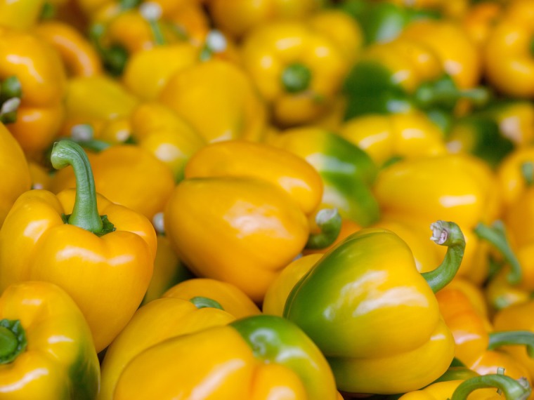 Yellow bell peppers